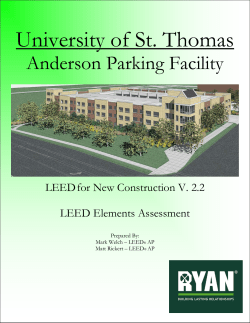 Anderson Parking Facility - University of St. Thomas