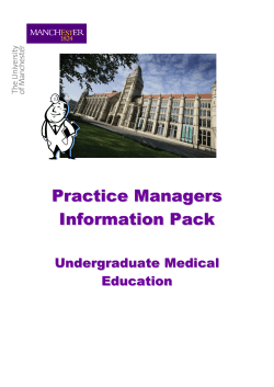 Practice Manager`s Information Pack
