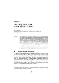 The Frequency Agile Solar Radiotelescope