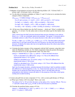 Chem312 A12 Problem Set 6
