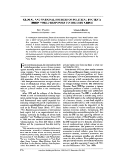 global and national sources of political protest