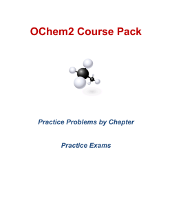 OChem2 Course Pack