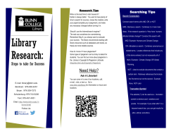 Library Research: Steps to Take for Success