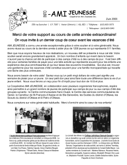 -AMI JEUNESSE INFO