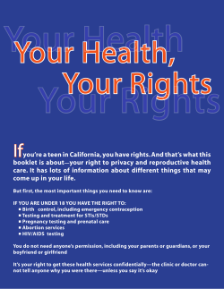 Ifyou`re a teen in California, you have rights. And that`s what this