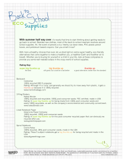 Supplies - Naked Binder