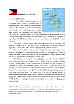 Country Report 2011 (English Version, PDF file)