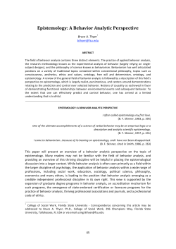 full text PDF - Humana.Mente Journal of Philosophical Studies