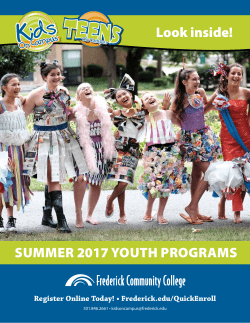 Summer Registration is Now Open!