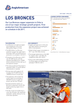 los bronces - Anglo American