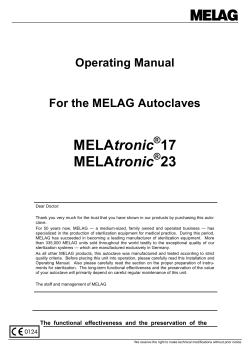 MELAtronic 17 MELAtronic 23