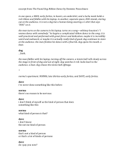 The Found Dog Ribbon Dance excerpt