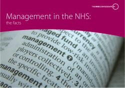 pw1711 management in the nhs l