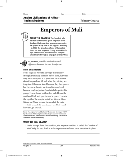 Emperors of Mali