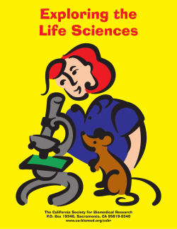 Exploring the Life Sciences