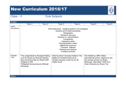 New Curriculum 2016/17