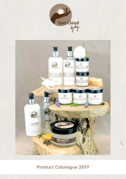 Brochure - Sun Cloud Therapy
