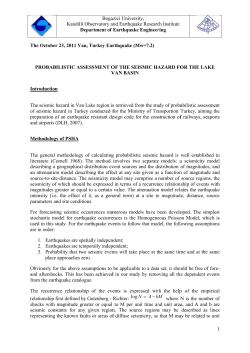 The Oc PRO Introdu The sei of seism prepara and airp Method The