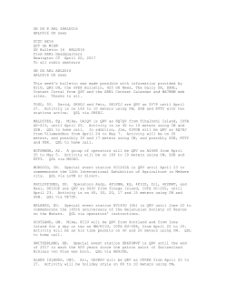 DX Bulletin 16 ARLD016 - Bella Vista Radio Club