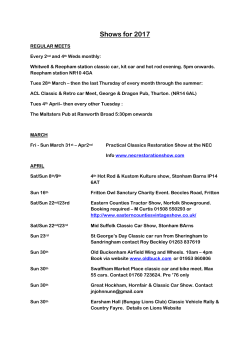 here - Norwich Classic Vehicle Club