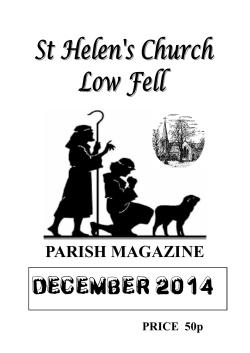 December 2014 - St Helen`s Church Low Fell