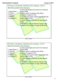 class slides/notes Photosynthesis17_2