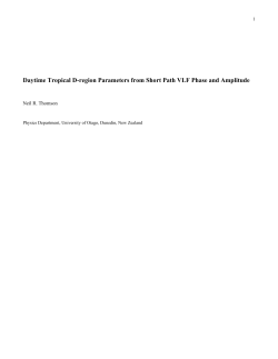 Large Solar Flares and their Ionospheric D-region