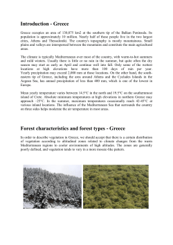Greece - YPEF Young People in European Forests