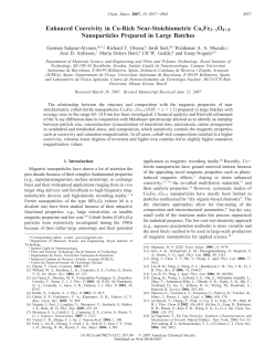 Enhanced Coercivity in Co-Rich Near-Stoichiometric CoxFe3