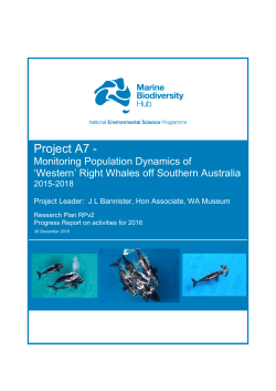 FINAL Bannister A7 Monitoring population dynamics right whales