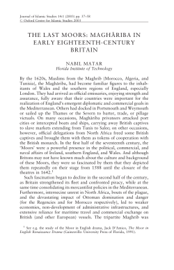 the last moors: magha&macr; riba in early eighteenth