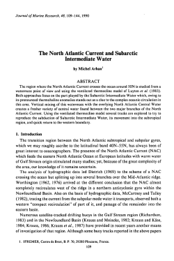 The North Atlantic Current and Subarctic