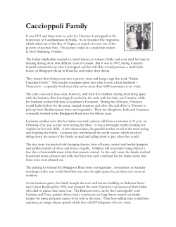 Caccioppoli Family