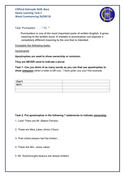 Clifford Holroyde Skills Base Home Learning Task 2 Week