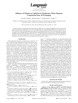 Influence of Ethanol on Lipid/Sterol Membranes: Phase Diagram