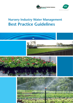 Best Practice Guidelines