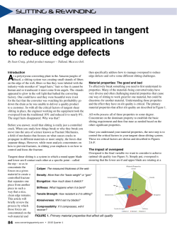 Managing Overspeed Technical Article