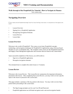 How To Navigate in Finance - Including Quizzes