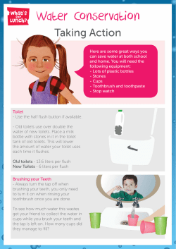 Water – Taking Action