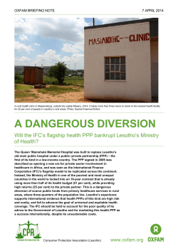 A Dangerous Diversion