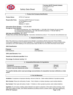 Safety Data Sheet