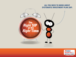 The Right SIP - ICICI Prudential Mutual Fund