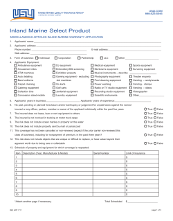 Inland Marine Select