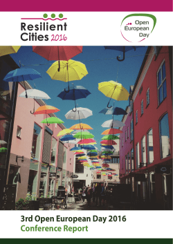 3rd Open European Day 2016 Conference Report