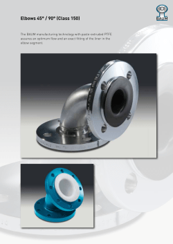 Elbows 45&deg; / 90&deg; (Class 150)