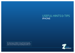 2Degrees Hints and Tips