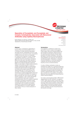 Separation of Fucosylated and non