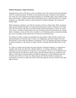 Medical Marijuana`s Major Drawback Throughout the course of this