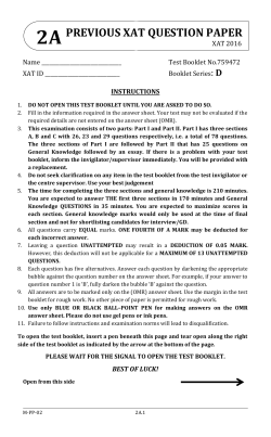 previous xat question paper