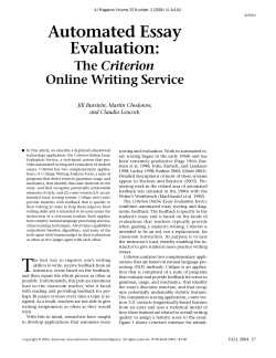 this PDF file - Association for the Advancement of Artificial